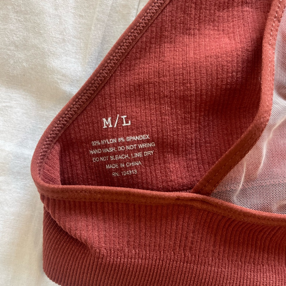 Tattoo mesh racerback bralette m/l - Picture 6 of 6